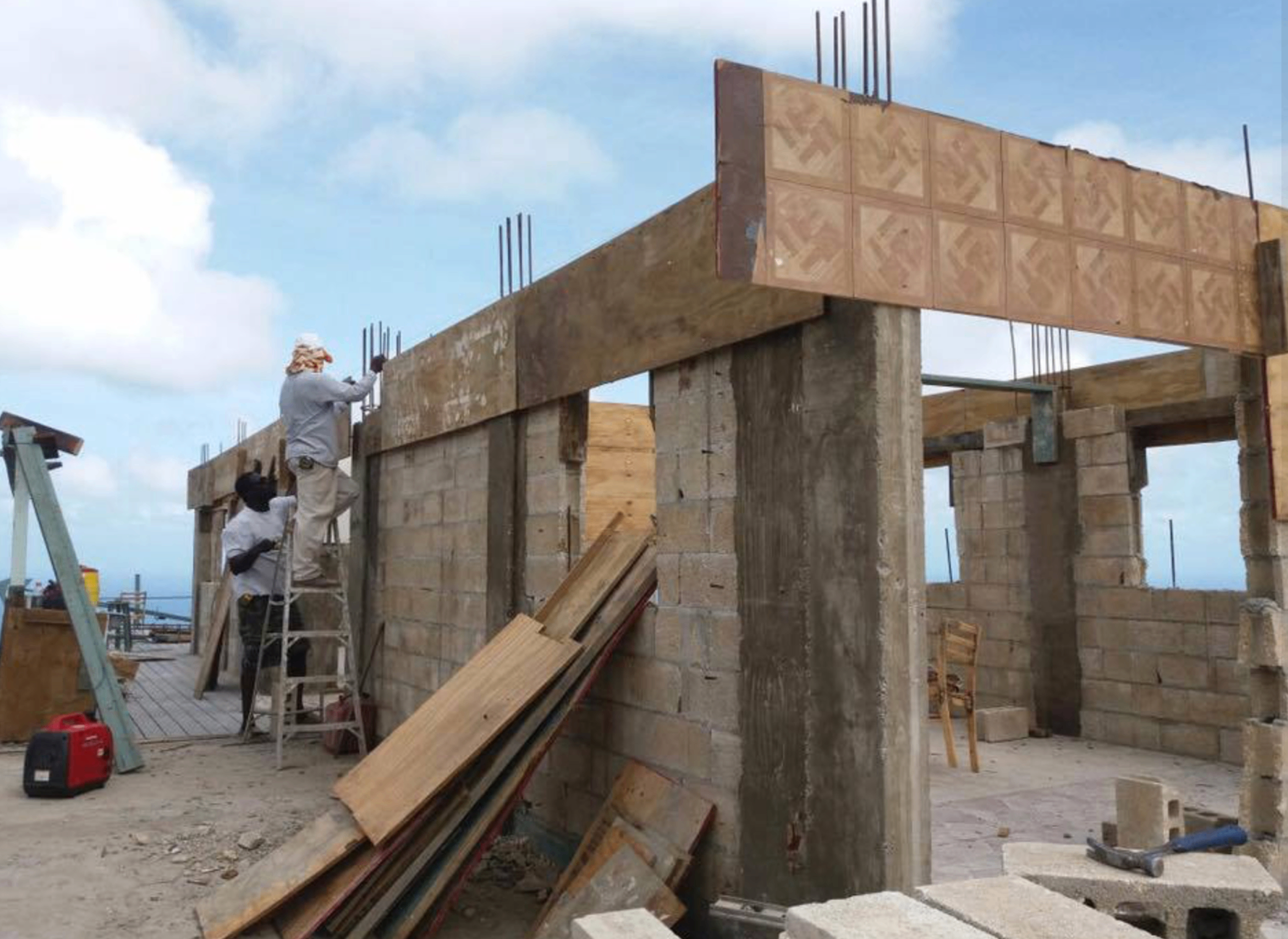 Rebuilding Hog Heaven with reinforced concrete